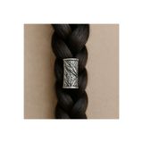 CREST E-TİCARET Metal Yaprak Desenli Saç Boncuğu – Örgü Saç, Afrika Örgüsü ve Sakal Aksesuarı | 10’lu Set