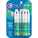 Crest Scope Breath Mist Original Mint Sugar Free 4*7 ml Ağız Gargarası Spray - 1 Adet