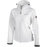 Cresta Outdoor Basic Kapüşonlu Kadın Softshell Ceket - Beyaz - 2XL