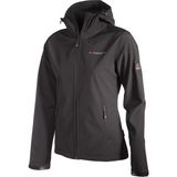 Cresta Outdoor Basic Kapüşonlu Kadın Softshell Ceket - Siyah - M