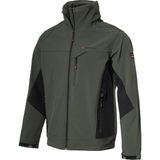 Cresta Outdoor Gizli Kapüşonlu Erkek Softshell Ceket - Haki - XL