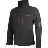 Cresta Outdoor Gizli Kapüşonlu Erkek Softshell Ceket - Siyah