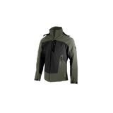 Cresta Outdoor Özel Üretim Kapüşonlu Soft-Tech Erkek Softshell Ceket Haki Yeşil