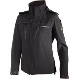 Cresta Su Geçirmez Kadın Softshell Ceket XL Beden Outdoor Aktiviteler İçin Siyah Renk