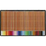 CretaColor 36 Renk Fine Art Pastel Boya Kalemi Seti Metal Kutu İnce Detaylı Çalışmalar İçin