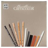Cretacolor 40063 25'li Passion Box Karakalem ve Çizim Seti
