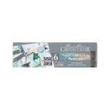 Cretacolor 6’lı 18399 Aqua Graph Colors Pocket Set Sulandırılabilir Kalem Seti