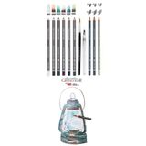 Cretacolor 6'lı Aquarell Sulandırılabilir Fırçalı Karakalem Eskiz Dereceli Çizim Kalemi Seti