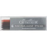 Cretacolor 6x5.6 mm 26400 Karışık Portmin Uç