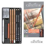 Cretacolor Artino Drawing Set 10 Parça Teknik Çizim Kalemi