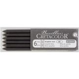 Cretacolor Graphite Lead 6B 5,6 mm Portmin Kalem Ucu 6'lı Kutu (261 86)