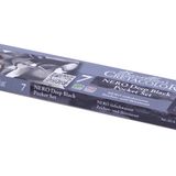 Cretacolor Nero Deep Black Pocket Küçük Metal Kutu 7 Parça Profesyonel Grafit ve Çizim Seti