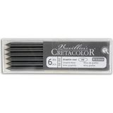 Cretacolor Portmin Yedek Uç 5,6mm 6B 6'lı Dayanıklı Kalem Uçları ile Sanatsal Çizim Deneyimi