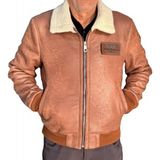 Crew Turk Pılot Montu Scuba S1 Taba - 2XL - Taba - Açık Kahverengi