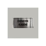 CRF Aluminyum Kapı İsimliği Deneme Kabini Yazılı Arkası Yapışkanlı 10X20 CM