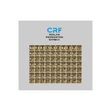 CRF Reklam Gold Alüminyum Kapı, Daire, Masa, Dolap Numaraları 1-70 Arası Arkası Yapışkanlı 5x5 cm
