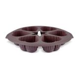 Crick Crack Harmony 6'lı Kalpli Silikon Muffin Kalıbı