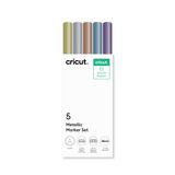 Cricut 2012168 Explore Maker Orta Uçlu 5'li Marker Seti 1.0Mm Metalik Renkler