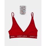 Crimson Bralet Kırmızı