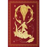 Crimson Fairy Lined Notebook: 120 Lined Pages, Andrew Lang Inspired Cover, With multiple Illustrations from Henry Justice Ford inside