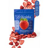 Crispina Daily Dondurularak Kurutulmuş Çıtır Çilek 15g - Şeker İlavesiz Freeze Dried Meyve Kurusu