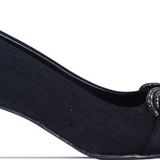 Crista C4 Siyah 7Cm Kadın Topuklu Ayakkabı