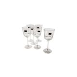 Cristal d'Arques Set 6 şarap bardakları 25 cl Makassar D