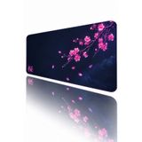 Cristante Zappella Blossom 90x40 XXL Gaming Mousepad Büyük Oyuncu Mouse Pad Dikişli Kenar Kaymaz Taban Masa Matı