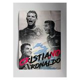 Cristiano Ronaldo Cr7 - Metal Poster Tablo