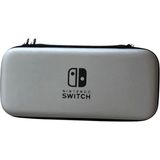 Crk Tech Crk Teknoloji Nintendo Switch Çanta + Ekran Koruyucu Carrying Case - Gümüş