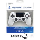 Crk Tech Crk Teknoloji Ps4 Dualshock 4 V2 Beyaz Gamepad Yeni Nesil Kablosuz Kontrol Cihazı