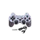 CRK TECH Ps3 Dual-shock Gamepad Yeni Nesil Kol Desenli Controller Oyun Kolu PS3 + PC + 1.5 MT Şarj Kablosu