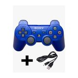 CRK TECH Ps3 Dualshock Gamepad Yeni Nesil Kol Joystıck Oyun Kolu PS3 + PC + 1.5 mt Şarj Kablosu HEDİYE