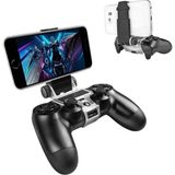 Crk Tech Ps4 Dualshock Uyumlu Profesyonel Telefon Tutucu Aparat Ayarlanabilir Mobil Oyun Standı V2