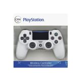 Crk Tech Ps4 Joystick Dualshock 4 V2 Ps4 Kol Beyaz Yenilenmiş Pc Ps4 Uyumlu + 1.5 Mt Kablo Hediye