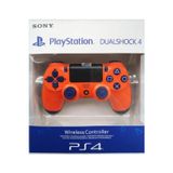 Crk Tech Ps4 Kablosuz Gamepad Garantili Joystıck Yenilenmiş Gamepad Controller- Turuncu + 1.55Mt Kablo Hediye
