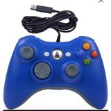 Crk Tech Xbox 360 & Pc Uyumlu Tak Çalıştır Kablolu Gamepad Oyun Kolu Wired Joystıck - Mavi