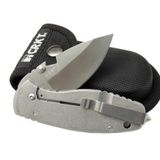 Crkt 3329 BK Heat Kamp Çakı 18cm - Metal Sap, Kılıflı, Açacaklı, Perçinli