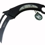 CRKT Blacsrambit Siyah X 0641 BK Outdoor Çakı 22 cm - Açacaklı, Kılıflı, Kutulu
