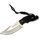Crkt Civet 2805 Wy Tırtıklı Kamp Bıçak 18 Cm - Plastik Sap, Kılıflı, İpli - Lisinya
