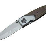 CRKT CR 0145 Kamp Çakı 18 cm - Ahşap Saplı, Kılıflı, Kutulu