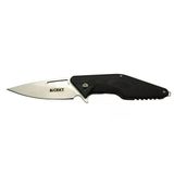 Crkt Division 4415 Bk Siyah Kamp / Çakı 21Cm - Yarı Otomatik, Kemerlikli, Kutulu