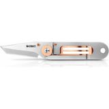 CRKT K.I.S.S. Rose Gold Polat Çakı Paslanmaz Çelik, Tanto Bıçak, EDC Çakı, Kamp Bıçağı