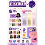 CRN Manifest Okul Etiketi, Manifest Defter Etiketi, Manifest Kitap Etiketi, Manifest Sticker