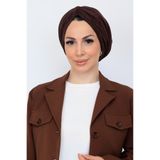 CROATE Premium Sandy Kumaş Önü Düğümlü Dolgulu Acı Kahve Dış Bone