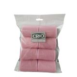 Croc 1207 Pembe 8'li Çap 4 cm Cırtlı Sünger Bigudi