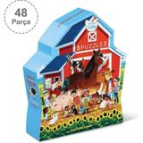 Crocodile Creek 48 Parça Çiftlik Temalı Dekoratif Puzzle 3+ Yaş İçin Eğlenceli Tasarım