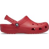Crocs 10001 Classic Kadın Terlik Kırmızı Silikon/Plastik Günlük Kullanım İçin Rahat Tasarım
