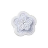 Crocs 10014701-1 Elegant White Floral 2 Jibbits Toka