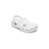 Crocs 10015195-1 Cutout Gold Flower Jibbits Toka